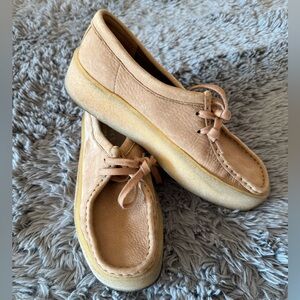 Clarks Wallabee Originals Maple Suede Moc Toe Women’s 9.5